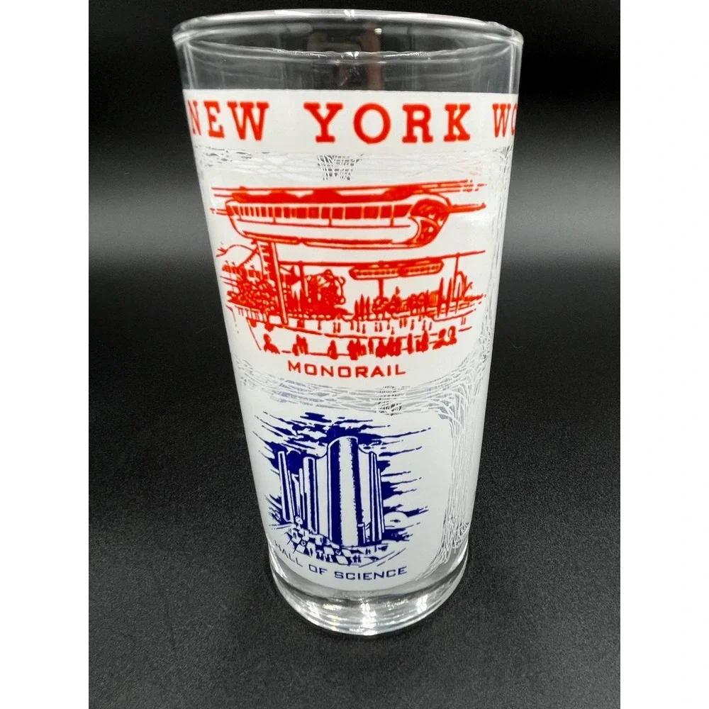 1964-1965 NY Worlds Fair Souvenir Glass: Collectible Barware